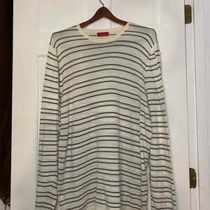 Men's 100% Cotton Long Sleeve light sweater